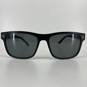 Prodesign Denmark 8618 Mens Sunglasses Matte Black Grey Rectangular 57-18-145